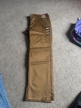 Levi's Men's Chino Work Pants in Tan Brown